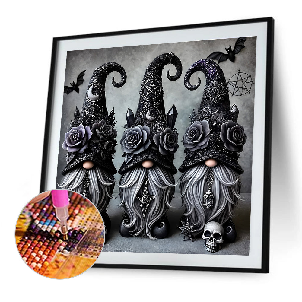 Dark Gnome - Full Round Drill Diamond Painting 40*40CM