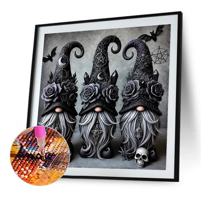 Dark Gnome - Full Round Drill Diamond Painting 40*40CM