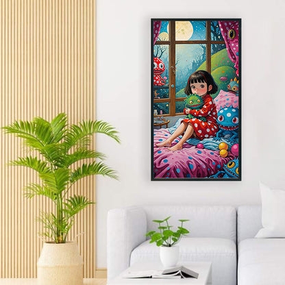 Freaky Girl - Full Round Drill Diamond Painting 40*70CM