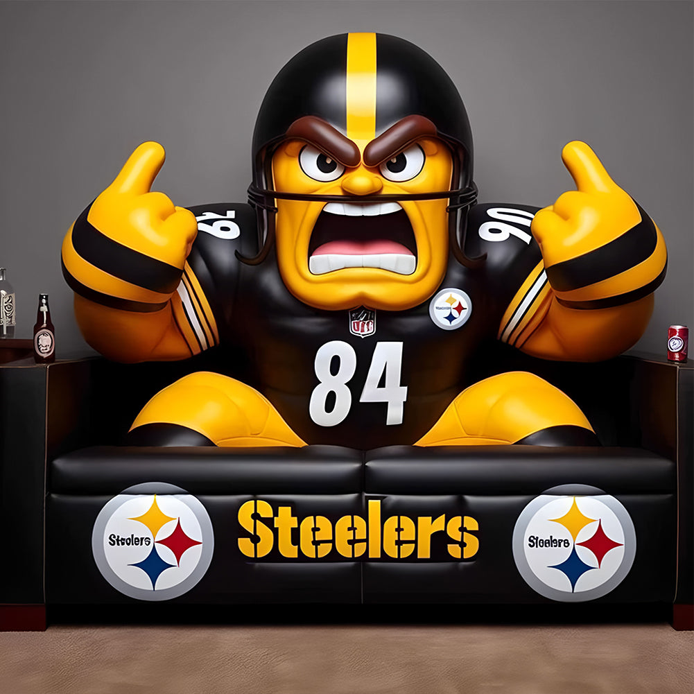 Steelers - Full Round Drill Diamond Painting 40*40CM