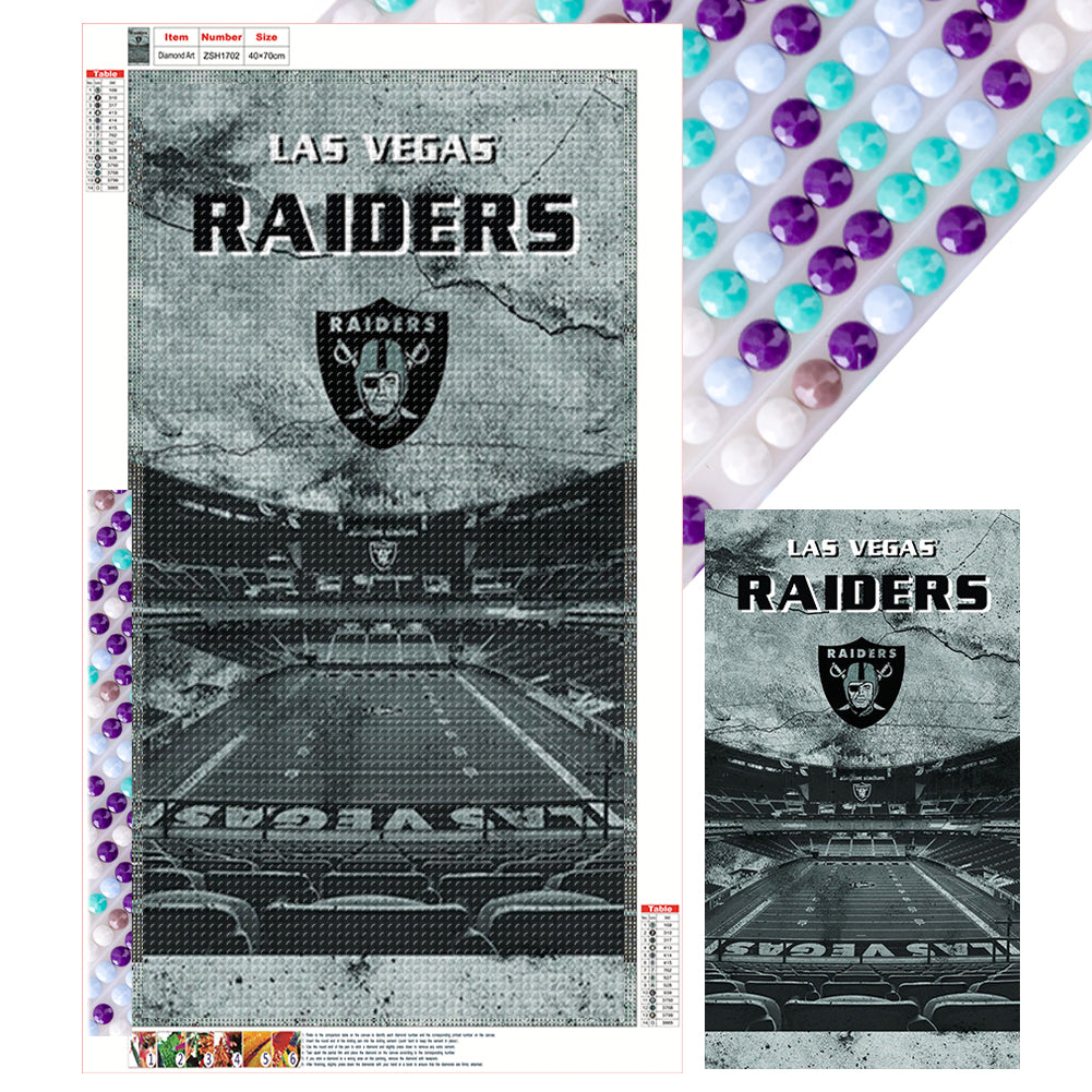 Raiders - Full Round Drill Diamond Painting 40*70CM