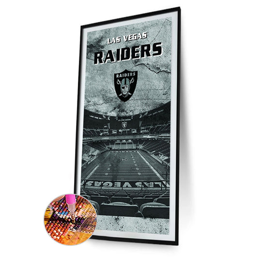 Raiders - Full Round Drill Diamond Painting 40*70CM
