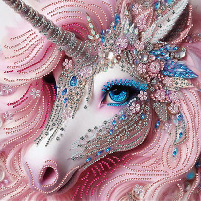 Unicorn - Special Shaped Drill Diamond Painting 30*30CM