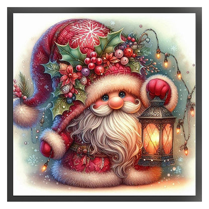 Christmas Gnome - 11CT Stamped Cross Stitch 40*40CM