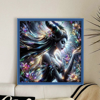 Maleficent - 11CT Stamped Cross Stitch 40*40CM