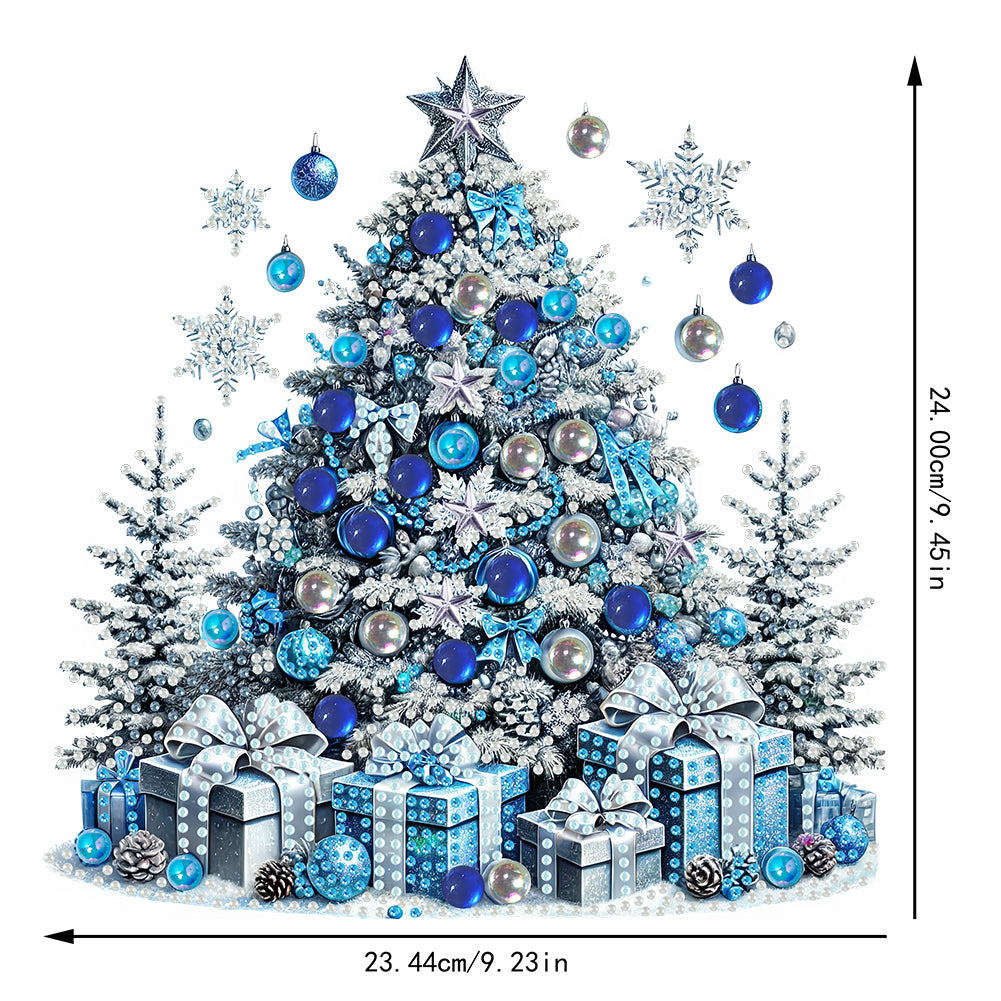 Christmas Theme 2D Flat DIY Hanging Diamond Art Kits Home Wall Decoration Crafts