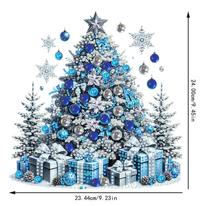 Christmas Theme 2D Flat DIY Hanging Diamond Art Kits Home Wall Decoration Crafts