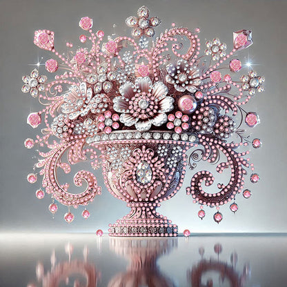 Gem Vase - Special Shaped Drill Diamond Painting 30*30CM