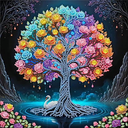 Tree Of Life - Special Shaped Drill Diamond Painting 30*30CM