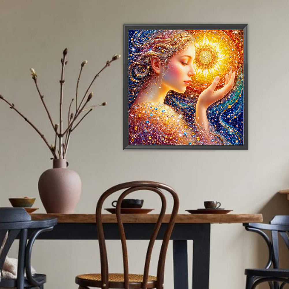 Beauty - Full Round Drill Diamond Painting 40*40CM