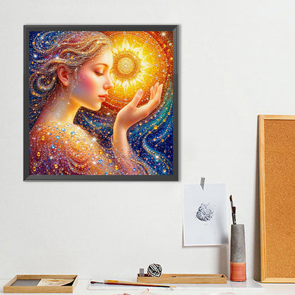 Beauty - Full Round Drill Diamond Painting 40*40CM