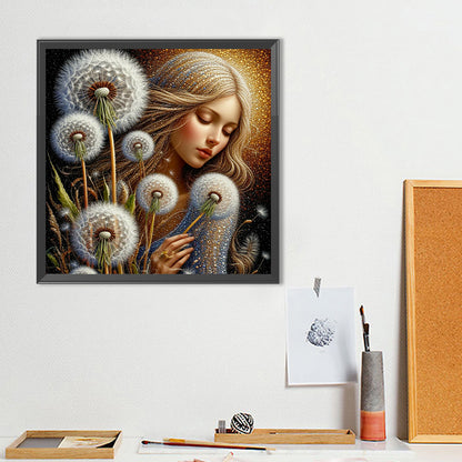 Beauty - Full Round Drill Diamond Painting 40*40CM