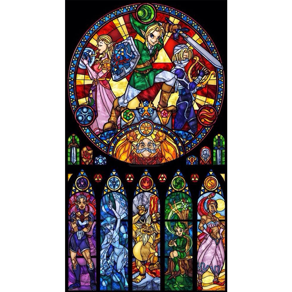 Zelda - 14CT Stamped Cross Stitch 40*70CM