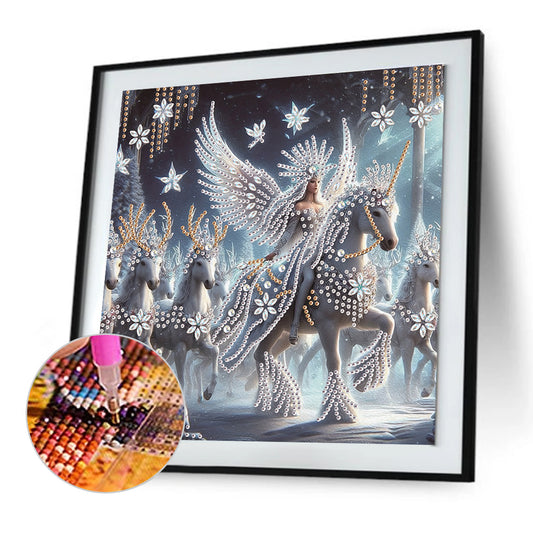 Angel Fairy - Special Shaped Drill Diamond Painting 30*30CM