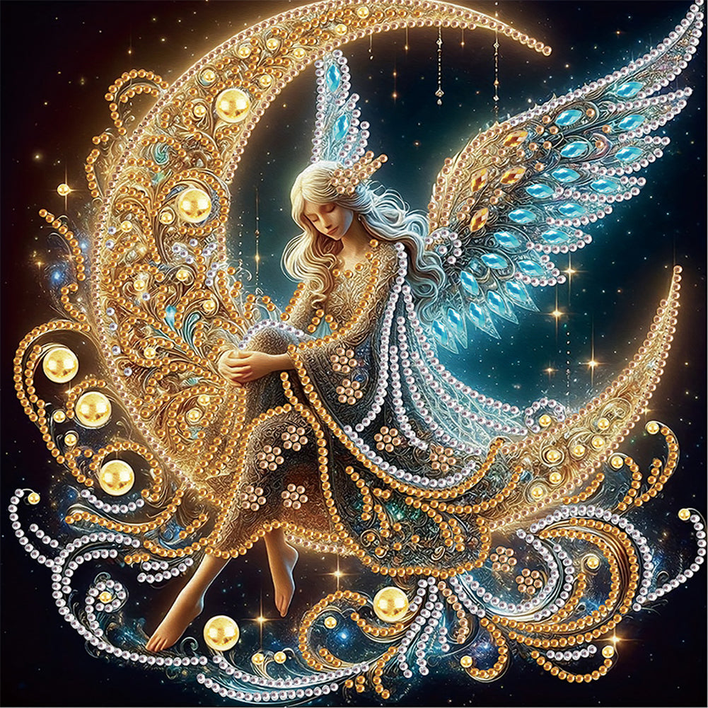 Angel Fairy - Special Shaped Drill Diamond Painting 30*30CM