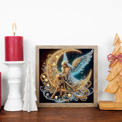 Angel Fairy - Special Shaped Drill Diamond Painting 30*30CM
