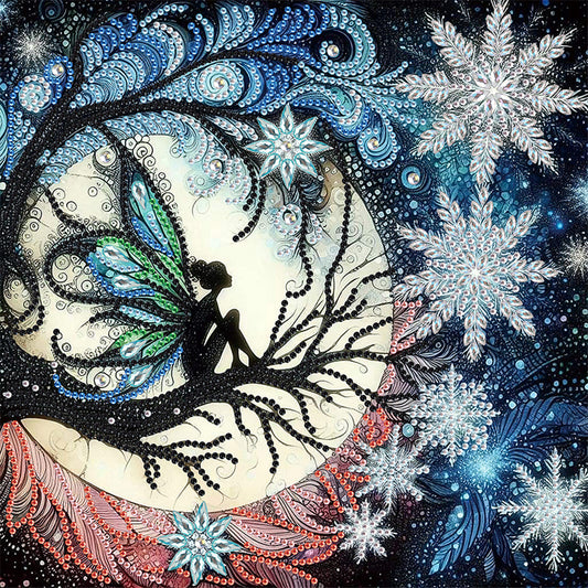 Angel Fairy - Special Shaped Drill Diamond Painting 30*30CM