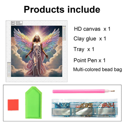 Angel Fairy - Special Shaped Drill Diamond Painting 30*30CM