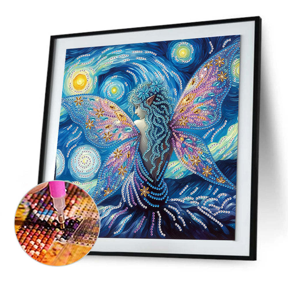Angel Fairy - Special Shaped Drill Diamond Painting 30*30CM