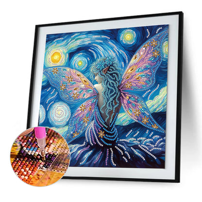 Angel Fairy - Special Shaped Drill Diamond Painting 30*30CM