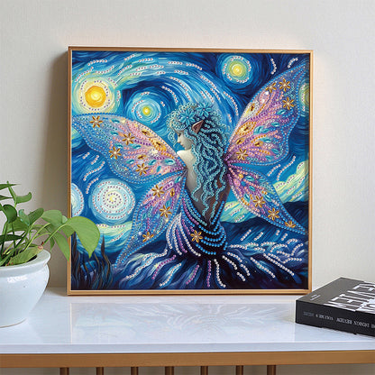 Angel Fairy - Special Shaped Drill Diamond Painting 30*30CM