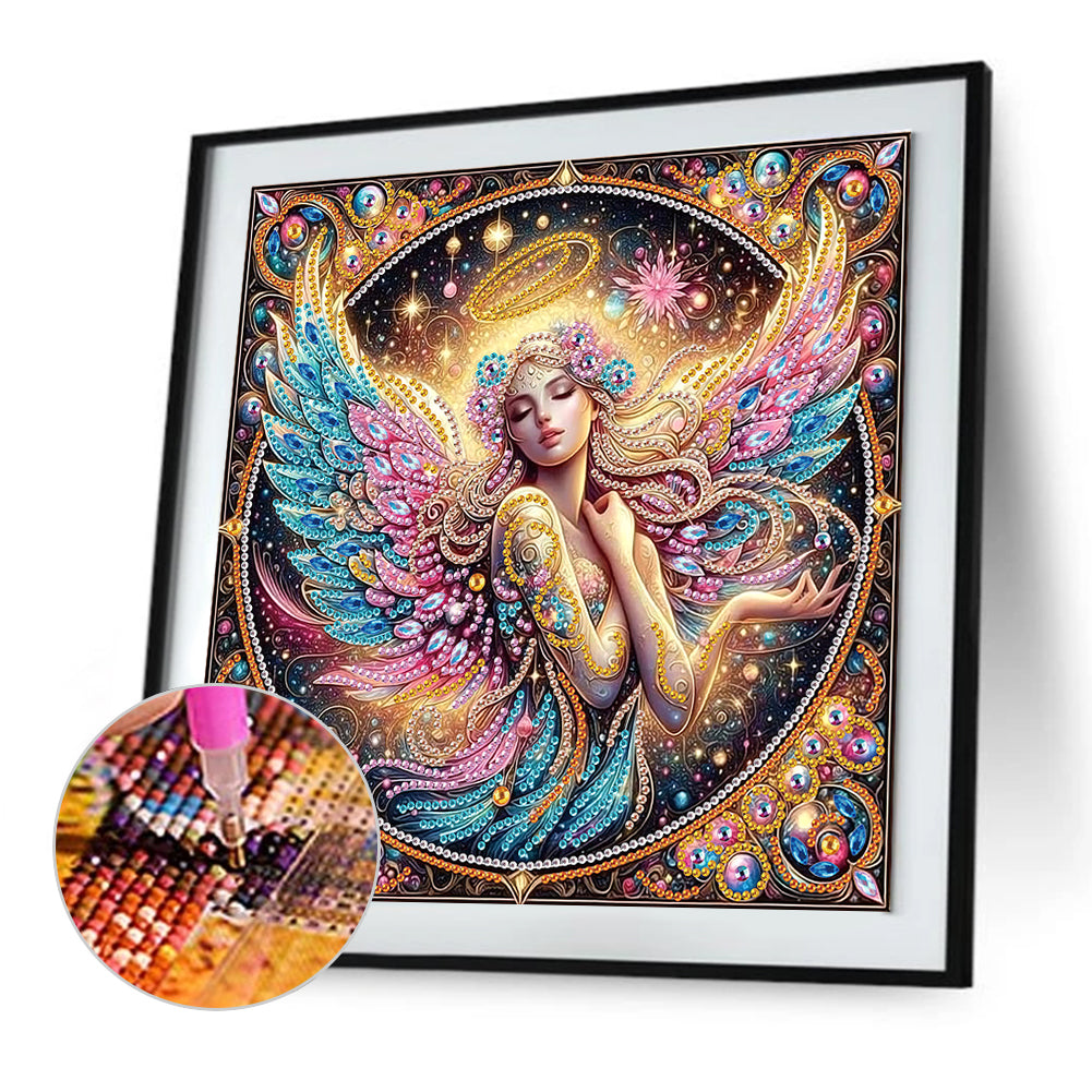 Angel Fairy - Special Shaped Drill Diamond Painting 30*30CM