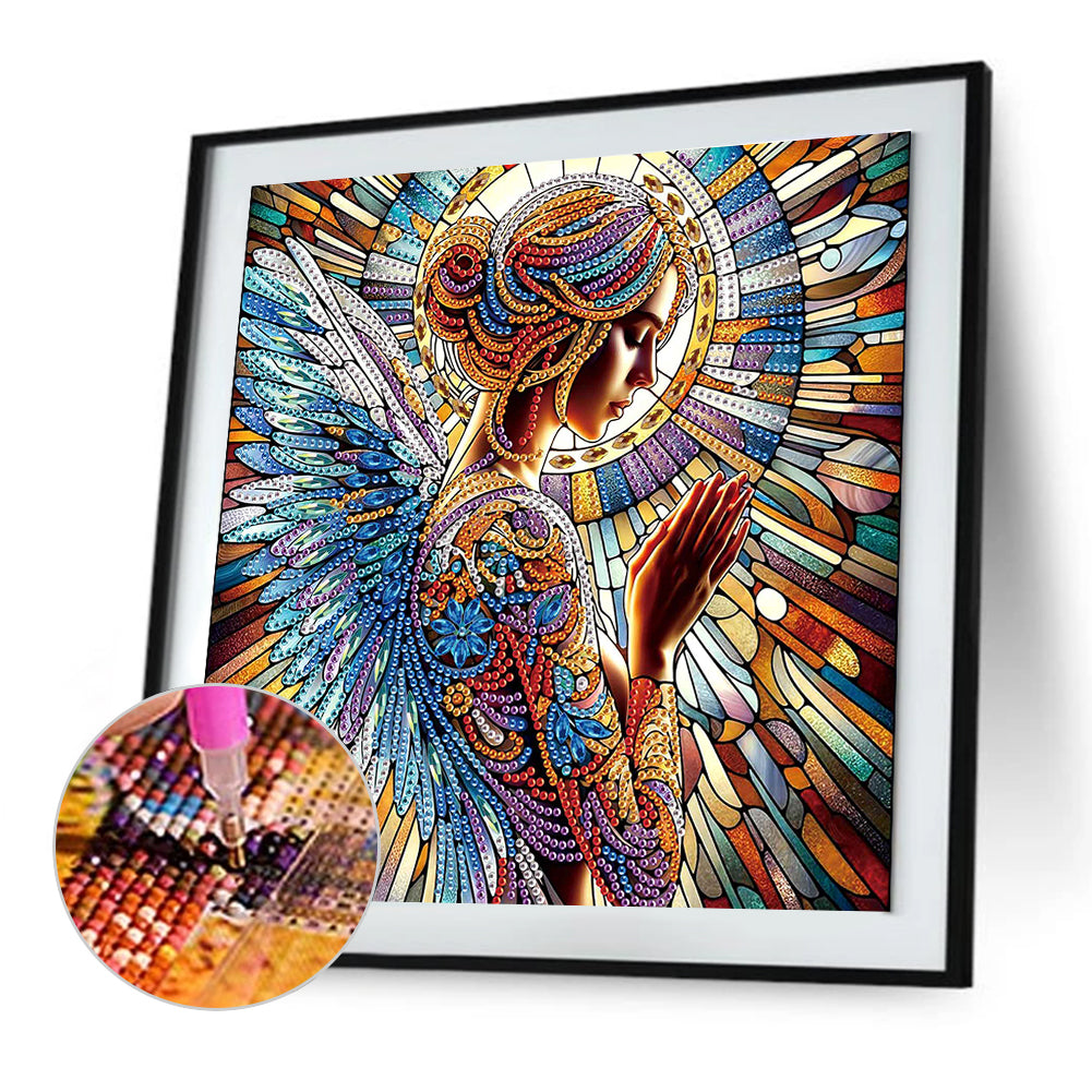 Angel Fairy - Special Shaped Drill Diamond Painting 30*30CM