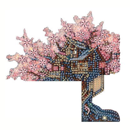 Animal Diamond Art Door Right Angle Sign Wood Door Corner Decor for Party Favors