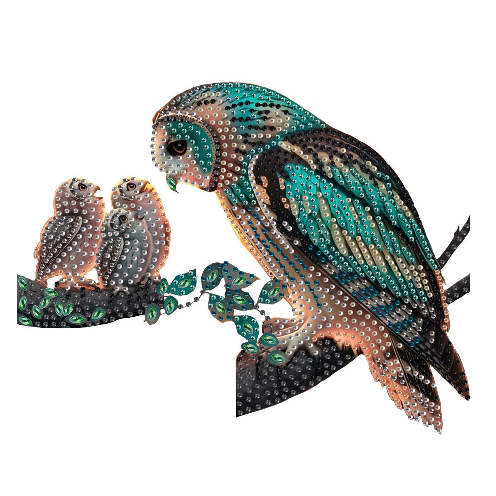Animal Diamond Art Door Right Angle Sign Wood Door Corner Decor for Party Favors