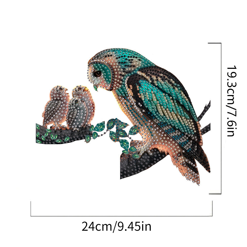 Animal Diamond Art Door Right Angle Sign Wood Door Corner Decor for Party Favors