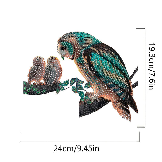 Animal Diamond Art Door Right Angle Sign Wood Door Corner Decor for Party Favors
