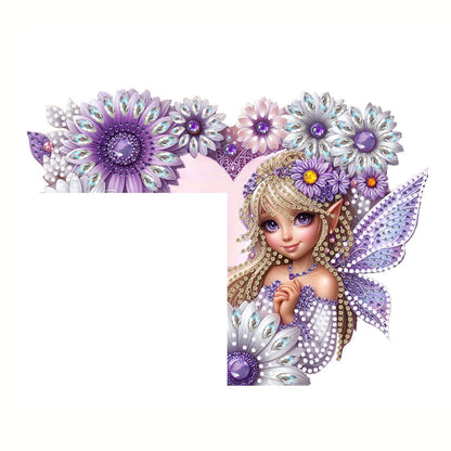 Animal Diamond Art Door Right Angle Sign Wood Door Corner Decor for Party Favors