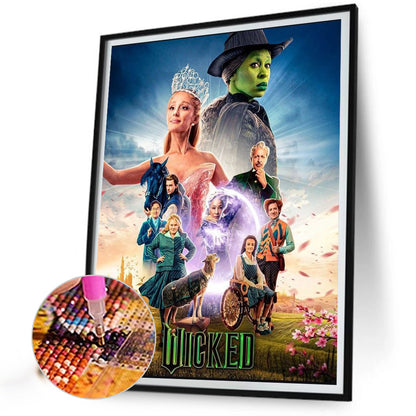 Wicked Witch - Full Round Drill Diamond Painting 40*50CM