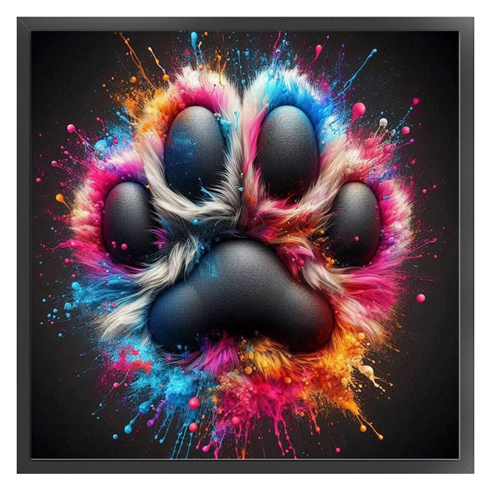 Paws - 11CT Stamped Cross Stitch 40X40CM