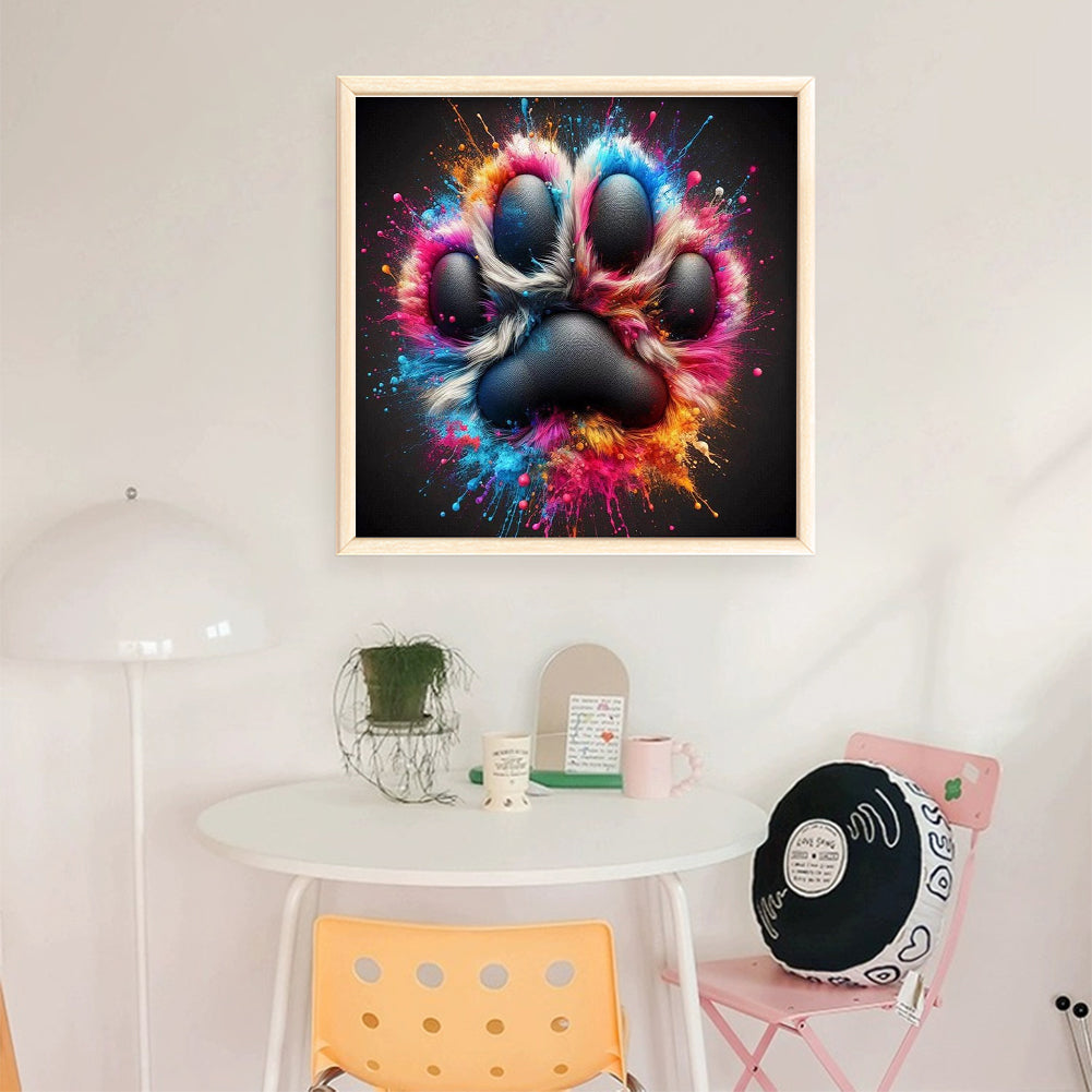 Paws - 11CT Stamped Cross Stitch 40X40CM