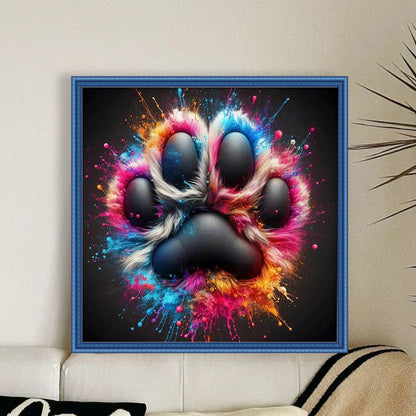 Paws - 11CT Stamped Cross Stitch 40X40CM