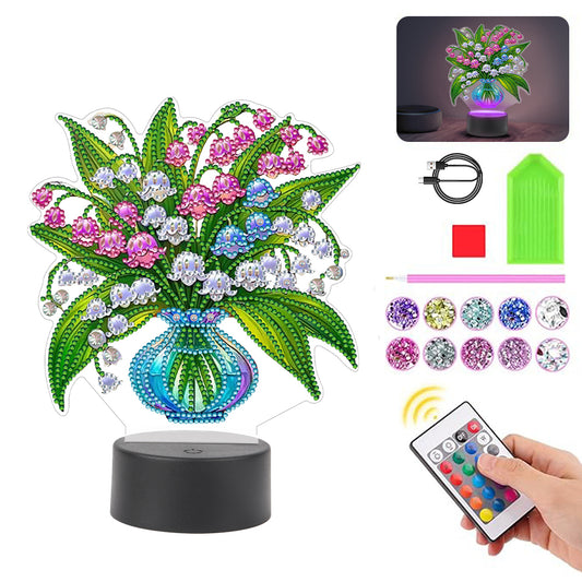 Acrylic Double Sided Butterfly Tree Of Life Rhinestones LED Light for Art Crafts