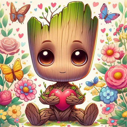 Tree Spirit - Stamped Cross Stitch 25*25CM