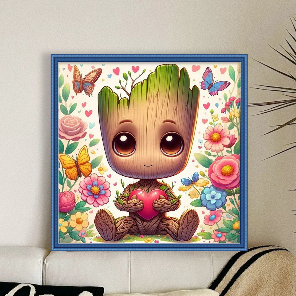Tree Spirit - Stamped Cross Stitch 25*25CM