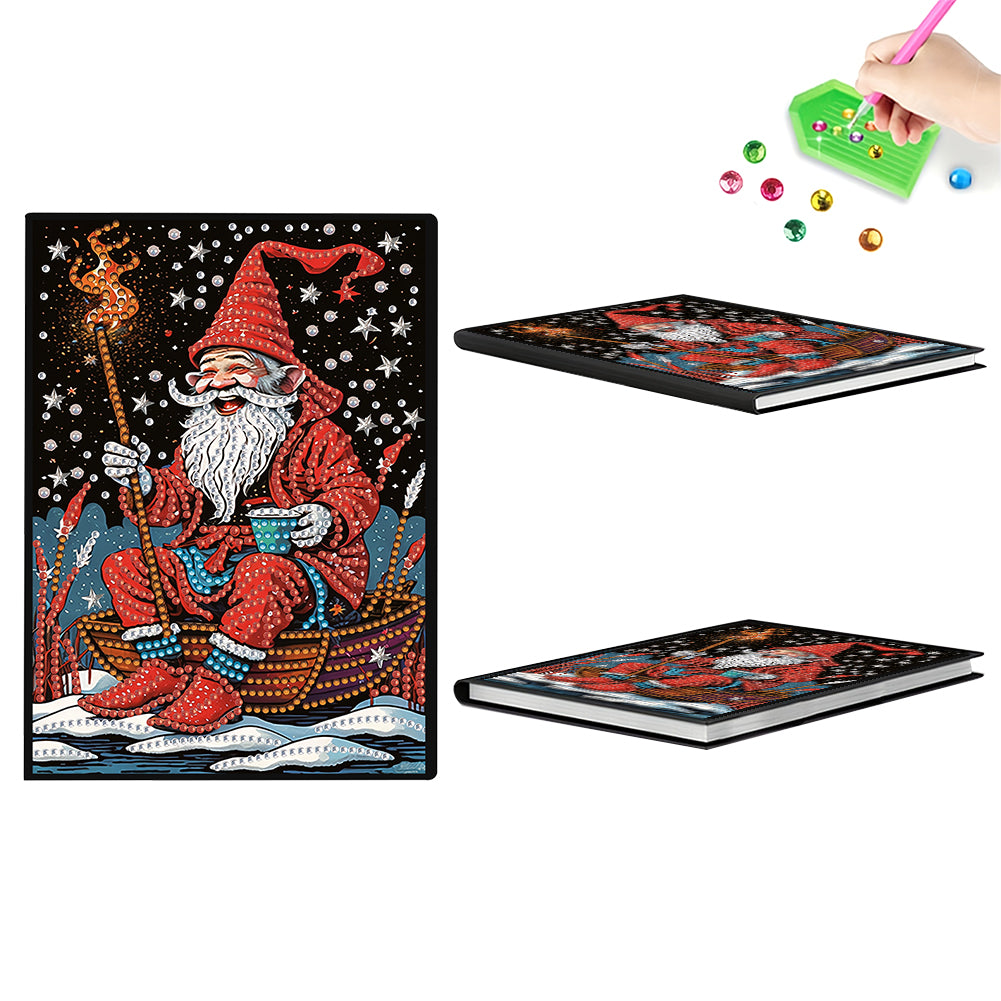 Special Shaped Xmas Diamond Painting Diary Book for Birthdays Or Christmas Gifts