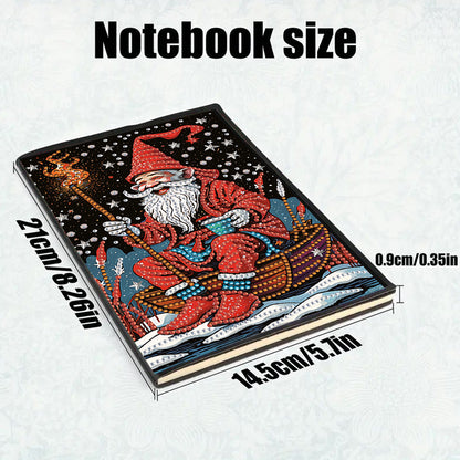 Special Shaped Xmas Diamond Painting Diary Book for Birthdays Or Christmas Gifts