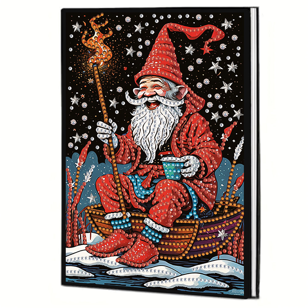 Special Shaped Xmas Diamond Painting Diary Book for Birthdays Or Christmas Gifts