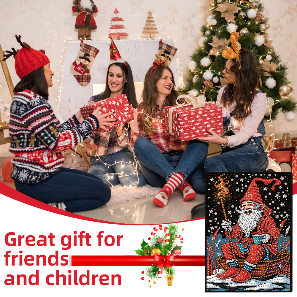 Special Shaped Xmas Diamond Painting Diary Book for Birthdays Or Christmas Gifts