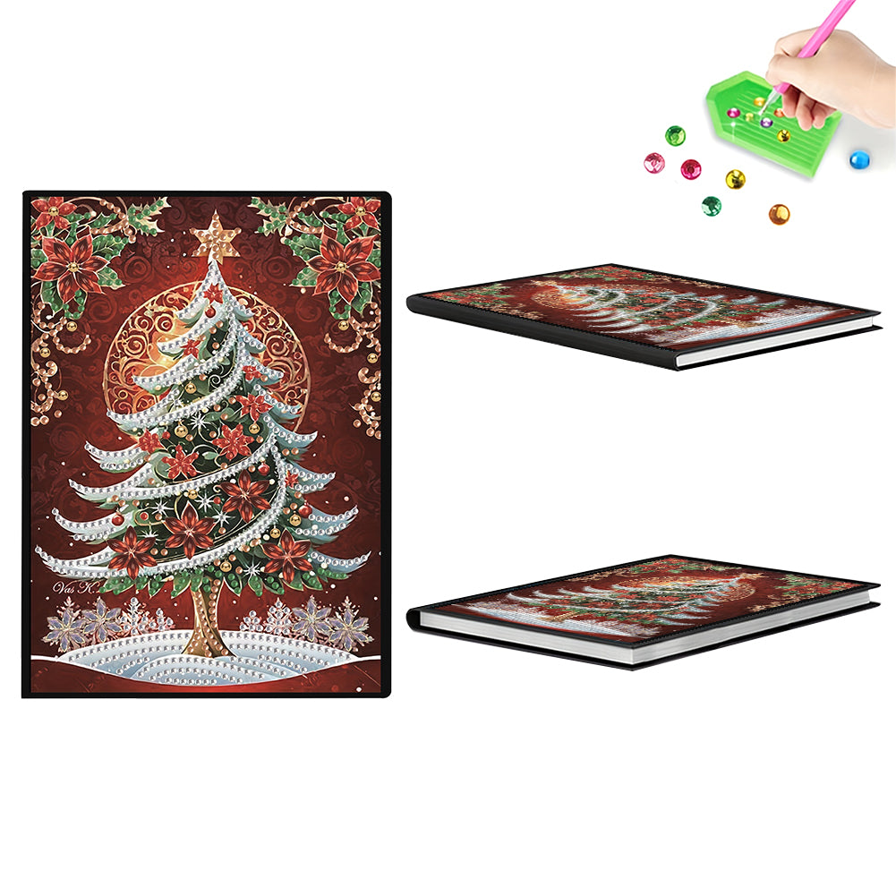 Special Shaped Xmas Diamond Painting Diary Book for Birthdays Or Christmas Gifts