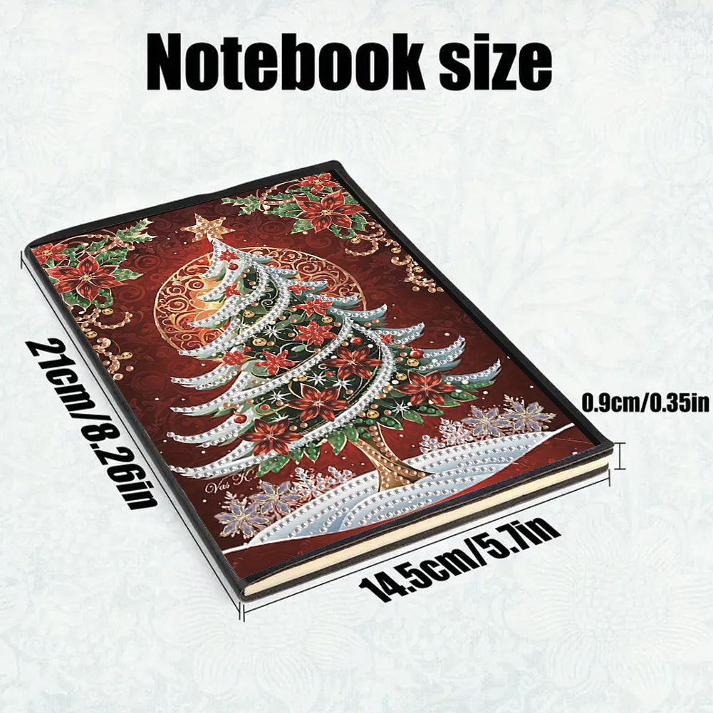 Special Shaped Xmas Diamond Painting Diary Book for Birthdays Or Christmas Gifts