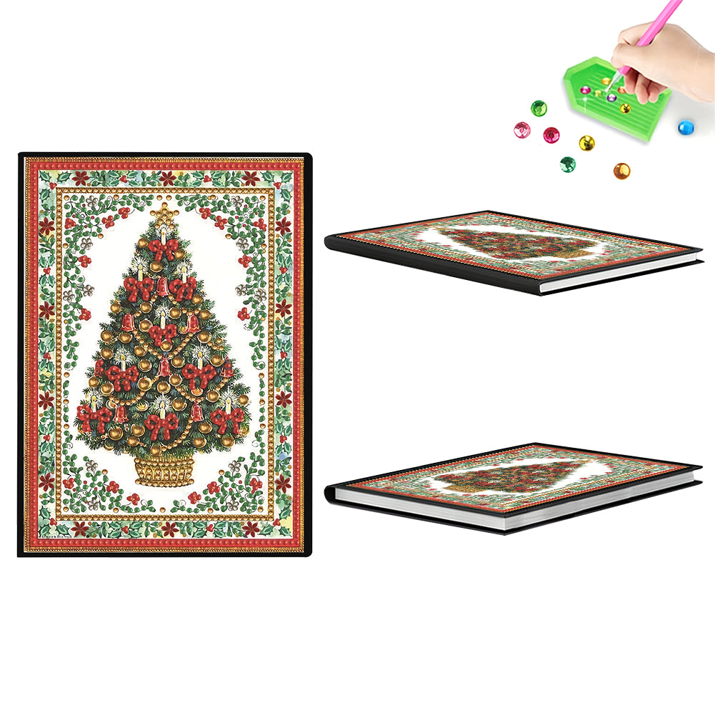 Special Shaped Xmas Diamond Painting Diary Book for Birthdays Or Christmas Gifts