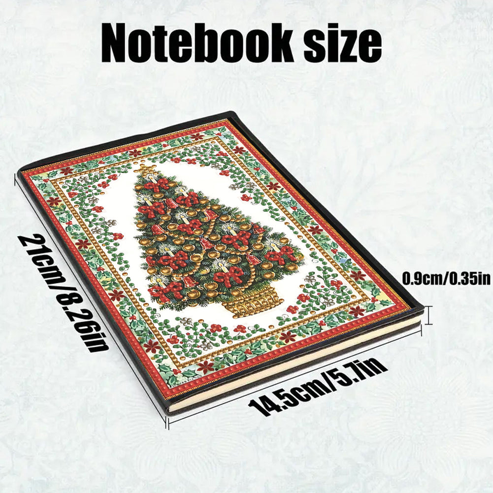 Special Shaped Xmas Diamond Painting Diary Book for Birthdays Or Christmas Gifts