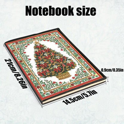 Special Shaped Xmas Diamond Painting Diary Book for Birthdays Or Christmas Gifts