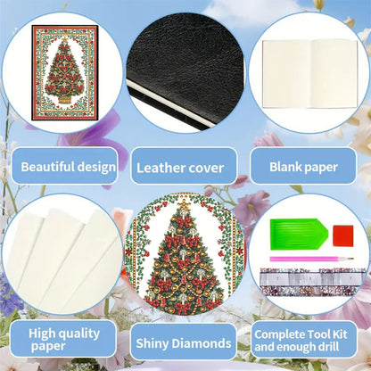 Special Shaped Xmas Diamond Painting Diary Book for Birthdays Or Christmas Gifts