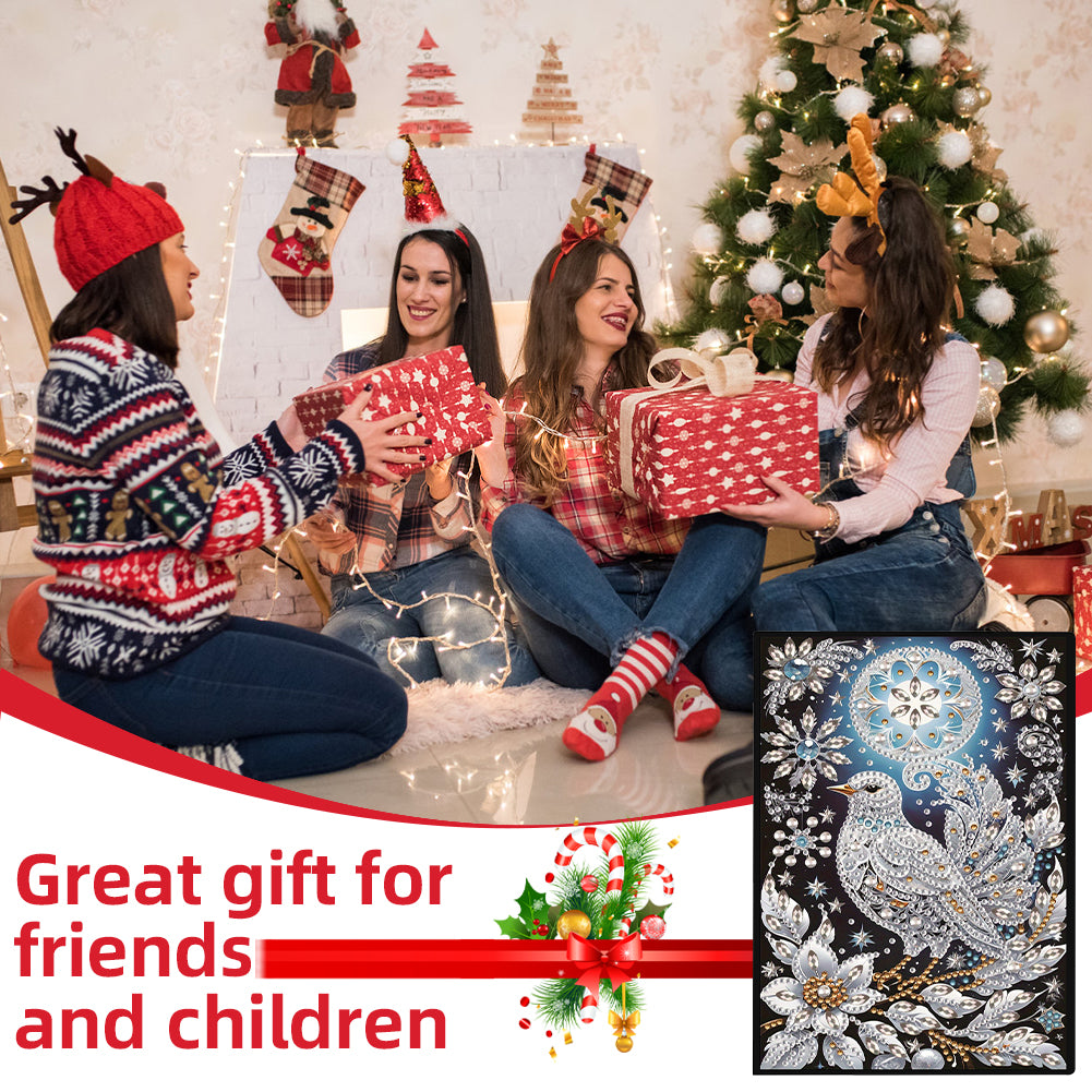 Special Shaped Xmas Diamond Painting Diary Book for Birthdays Or Christmas Gifts